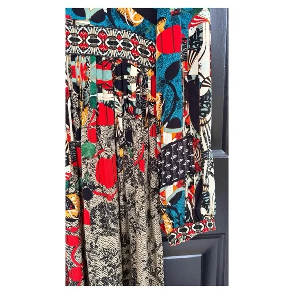 NWOT Anthropologie Bhanuni By Jyoti Maxi Dress  Size 4 - Picture 8 of 14